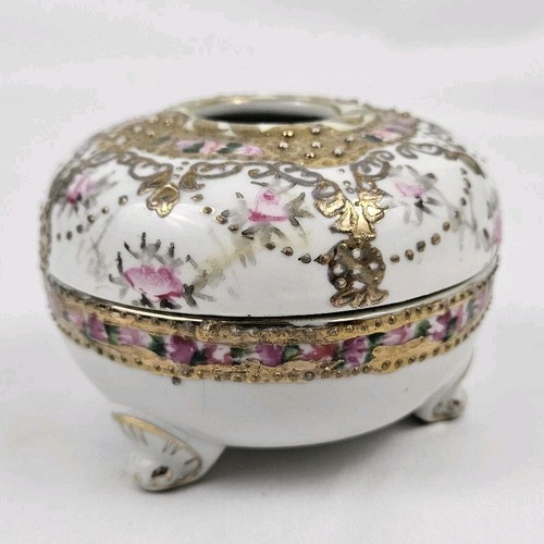 Antique porcelain hair - porcelain,